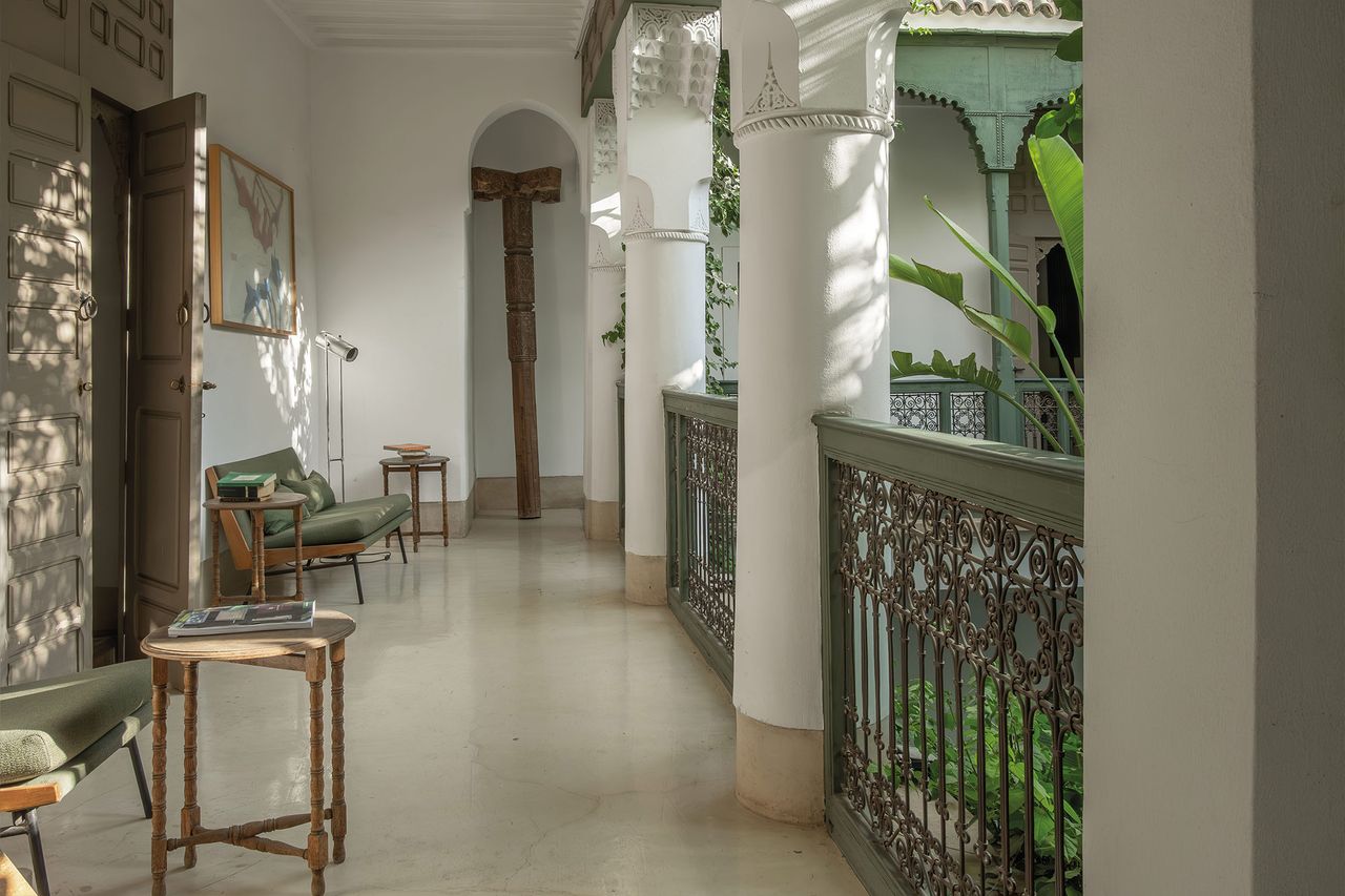 The upper landing
