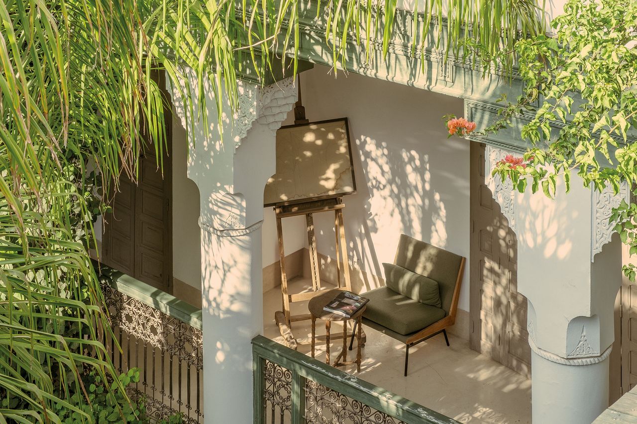 A reading nook
