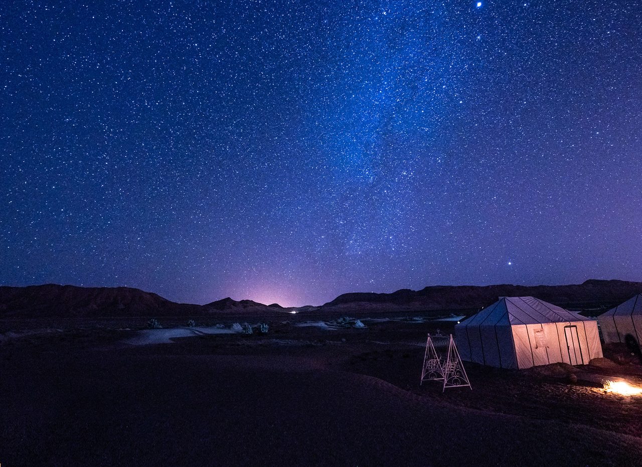 A night in the Sahara
